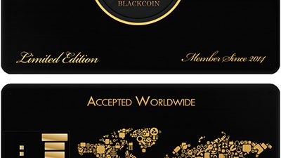 The BlackCoin card. Order yours now, and secure your precious BCs.