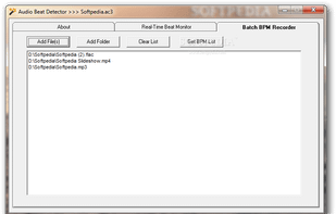 Audio Beat Detector screenshot 1