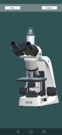 Microscope parts 3D model screenshot 1