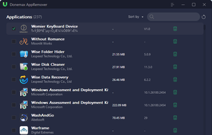 Donemax App Remover screenshot 1