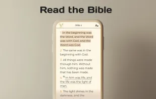 Read and reflect on Bible passages with a clean, elegant interface, featuring customizable text options for a personalized experience.
