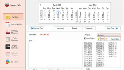 FCorp My Calendar screenshot 1
