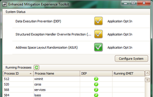 Enhanced Mitigation Experience Toolkit screenshot 1