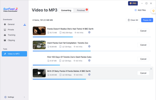 Video to MP3 converter