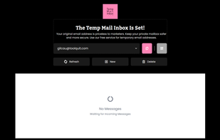 TempMailInbox screenshot 1