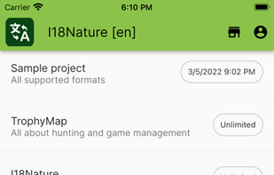 I18Nature screenshot 1