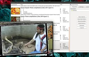 GTK YouTube Viewer screenshot 1