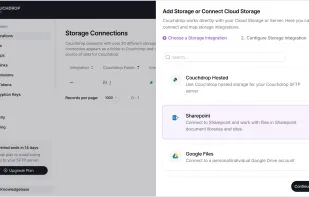 Add integrations with simple, direct connections to over 20 storage platforms, including remote SFTP and on-prem file servers.