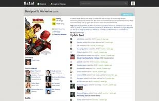 Listal screenshot 1