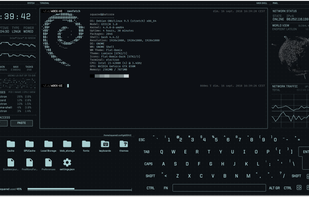 eDEX-UI screenshot 1