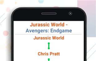 LinkIt: The Movie Linking Game screenshot 1