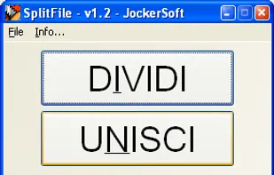 SplitFile screenshot 1
