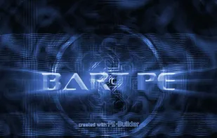 pe builder setup screen