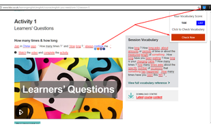 Vocabulary builder | VoPhaSe screenshot 1