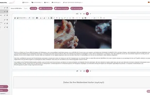 A visual authoring tool for creating and customizing learning content, supporting text, multimedia and tests without coding skills.