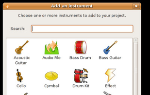Jokosher screenshot 1
