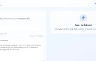 OptiContent AI screenshot 1