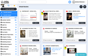 Bucket Overview : Unlimited data's that has been saved inside the bucket.