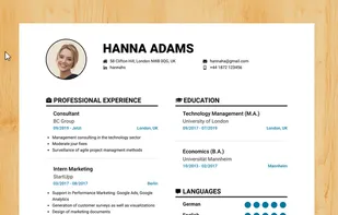 myLebenslauf.online screenshot 1