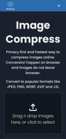 WebUtils Image Compress screenshot 1