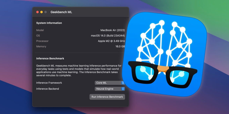 Geekbench ML 0.6 now supports macOS, Windows, and Linux, and comes with new workloads image