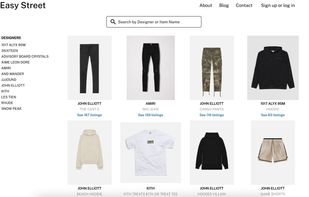 Easy Street homepage