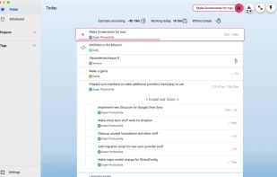 Super Productivity screenshot 2