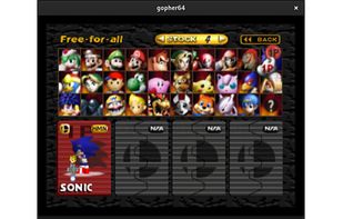 gopher64 screenshot 1