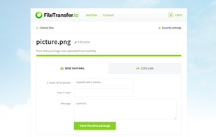 FileTransfer.io screenshot 3
