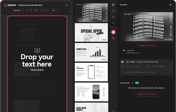 Typeset screenshot 1