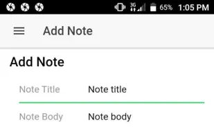 showNote screenshot 1