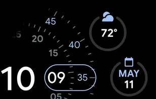 Google Weather screenshot 1