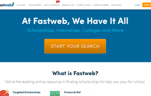 Fastweb main page.