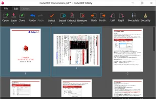 CubePDF Utility screenshot 1