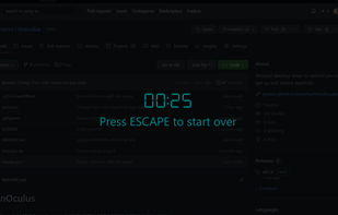 Full screen window in break mode