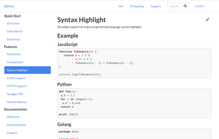 Syntax Highlight