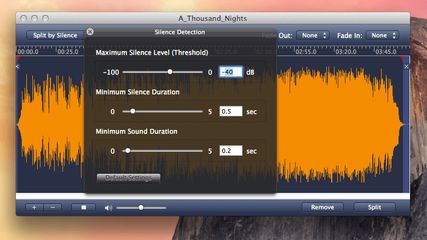 Apple Mac Soft MP3 Splitter for Mac screenshot 4