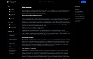 DeploySolo screenshot 1