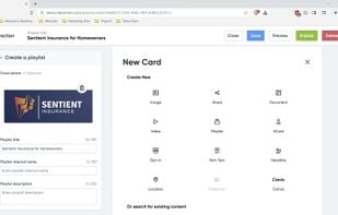 Build stories using multimedia content from anywhere with ZERO Coding.  