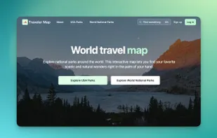 Traveler Map homepage