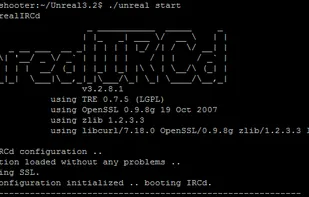 UnrealIRCd screenshot 1