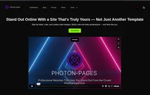 PhotonPages Landing Page