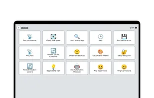 OliveTin screenshot 1