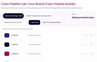A focused workspace for designers who want more control over how colors actually behave.