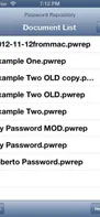 Password Repository screenshot 1