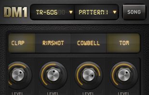 DM1 Drum machine screenshot 2