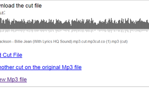 Free Simple Mp3 or WAV Audio Cutter Online screenshot 3
