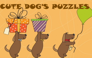 Cute Dog's Puzzles screenshot 1