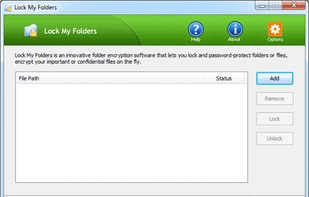 Lock My Folders screenshot 1