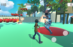 Alien Fighter Boy screenshot 3